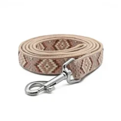 THE DOG IDEA Boho-Chic Hundeleine Nude 1,2 M