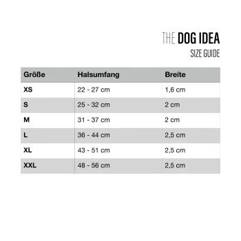 THE DOG IDEA Biothane Halsband Salbei Schwarz XS 2 THE DOG IDEA Biothane Halsband Salbei Schwarz XS – Bild 2