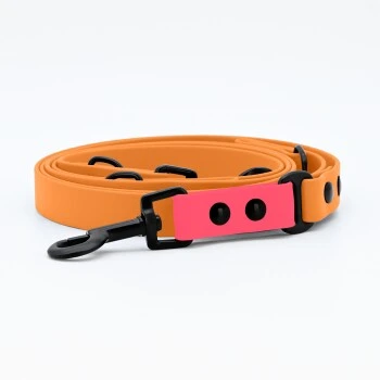 THE DOG IDEA Biothane Hundeleine Peach Pink 1 THE DOG IDEA Biothane Hundeleine Peach Pink