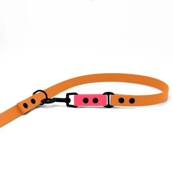 THE DOG IDEA Biothane Hundeleine Peach Pink 2 THE DOG IDEA Biothane Hundeleine Peach Pink – Bild 2