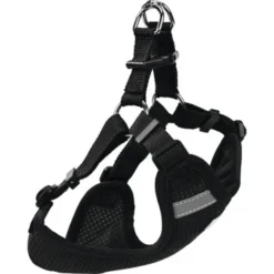 AniOne Mesh-Geschirr Schwarz 24 Cm, 32 Cm