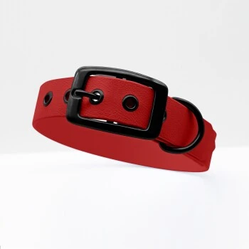 THE DOG IDEA Biothane Halsband Rot Schwarz XS 1 THE DOG IDEA Biothane Halsband Rot Schwarz XS