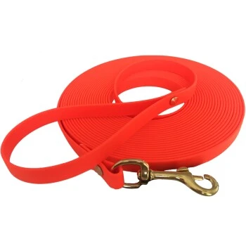Bio-leine 25-35 Kg Schleppleine Biothane Orange 3 M 1 Bio-leine 25-35 Kg Schleppleine Biothane Orange 3 M