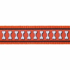 Red Dingo Leine 20 Mm X 2 M Knochen Reflekt.