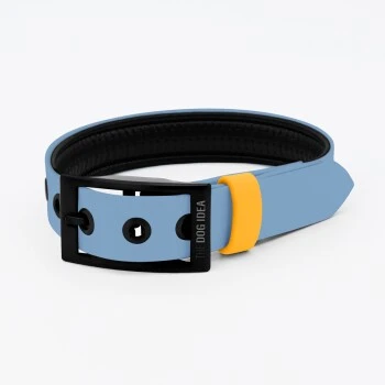 THE DOG IDEA Biothane Halsband Hellblau XS 4 THE DOG IDEA Biothane Halsband Hellblau XS – Bild 4